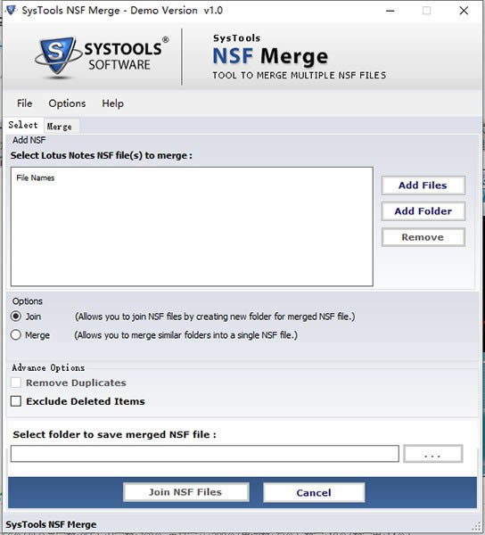 SysTools NSF Merge-ļ-SysTools NSF Merge v1.0ٷʽ