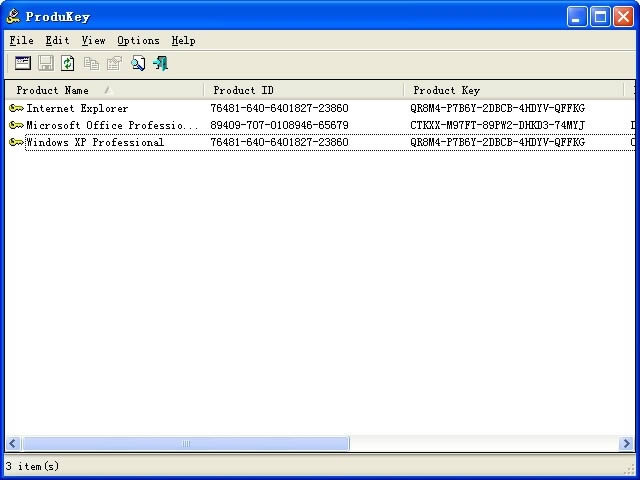 ProduKey-MicrosoftкŲ鿴-ProduKey v1.96ٷʽ