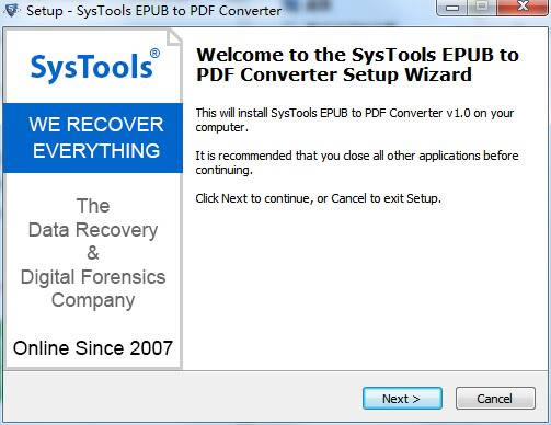 SysTools EPUB to PDF Converterͼ