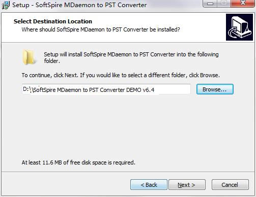 SoftSpire MDaemon to PST Converterͼ