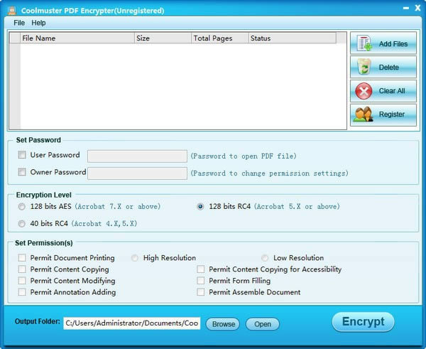 Coolmuster PDF Encrypter-PDFܹ-Coolmuster PDF Encrypter v2.1.4ٷʽ