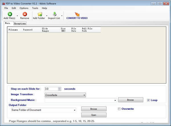 PDF to Video Converter-PDFתƵת-PDF to Video Converter v1.1ٷʽ