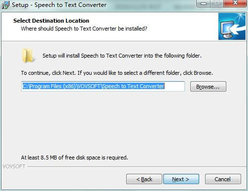 Vovsoft Speech to Text Converter؈D