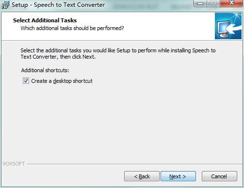 Vovsoft Speech to Text Converter؈D