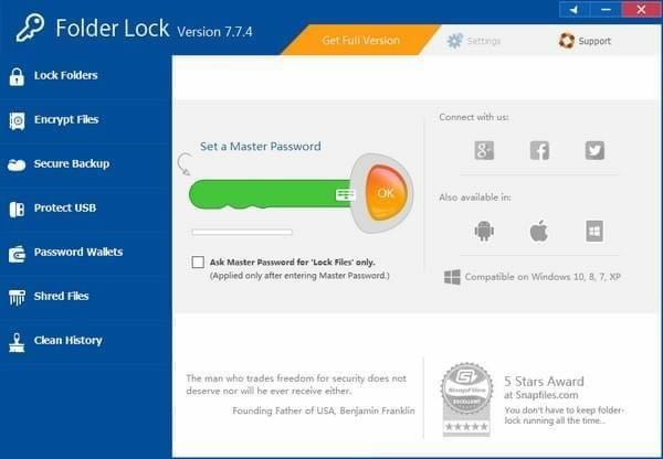 Folder lock-Folder lock v7.8.4ٷʽ