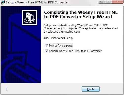 Weeny Free HTML to PDF Converterͼ