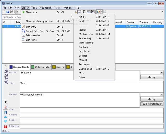 JabRef-JabRef v3.1ٷʽ