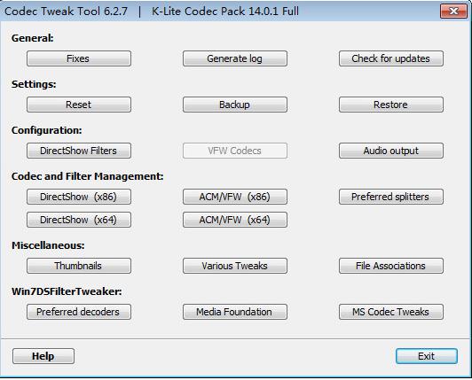 K-Lite Codec Pack Full(Ӱa)V14.3.0d_Gɫddd