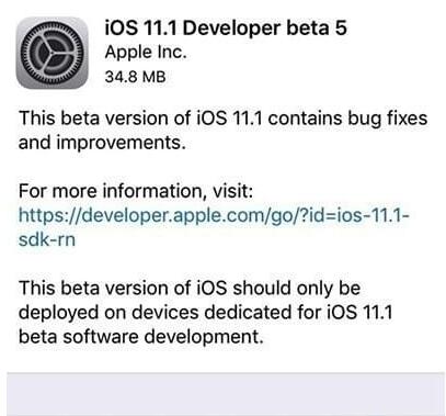 iOS11.2 beta5̼ʽ